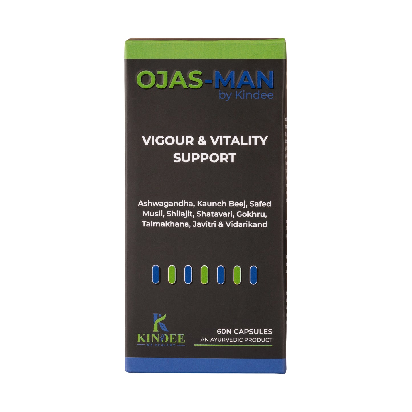 Ojas-Man by Kindee — Ayurvedic Sex Medicine for Male Sexual Wellness & Stamina Support