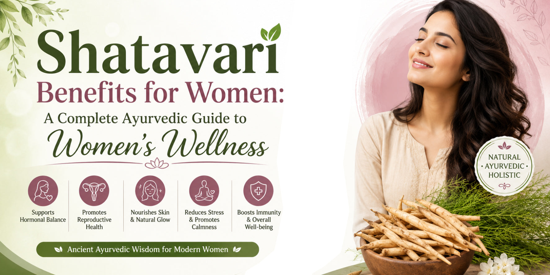 Shatavari Benefits for Women: A Complete Ayurvedic Guide to Women's Wellness