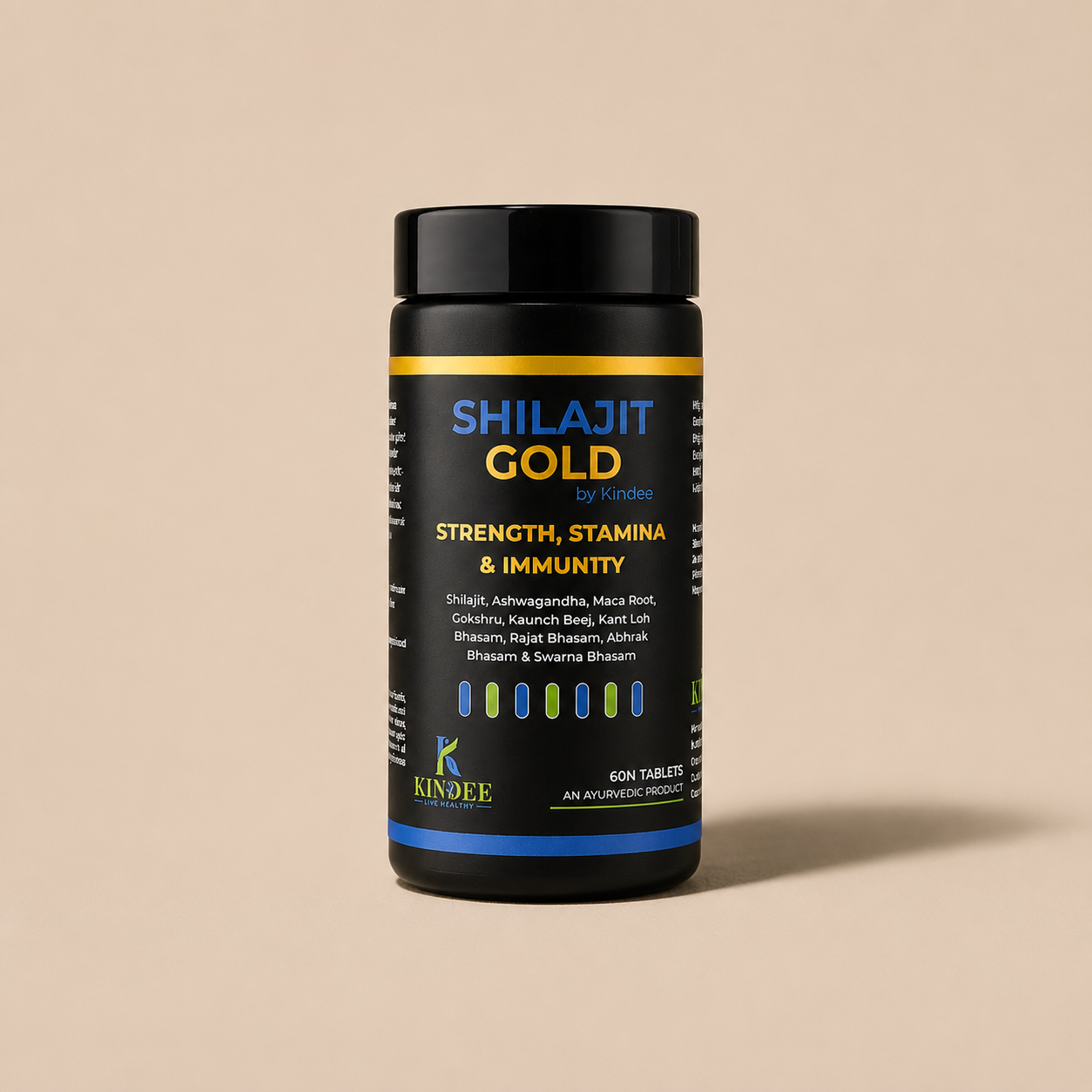 Shilajit by Kindee — Ayurvedic Shilajit Supplement for Stamina, Strength & Daily Energy