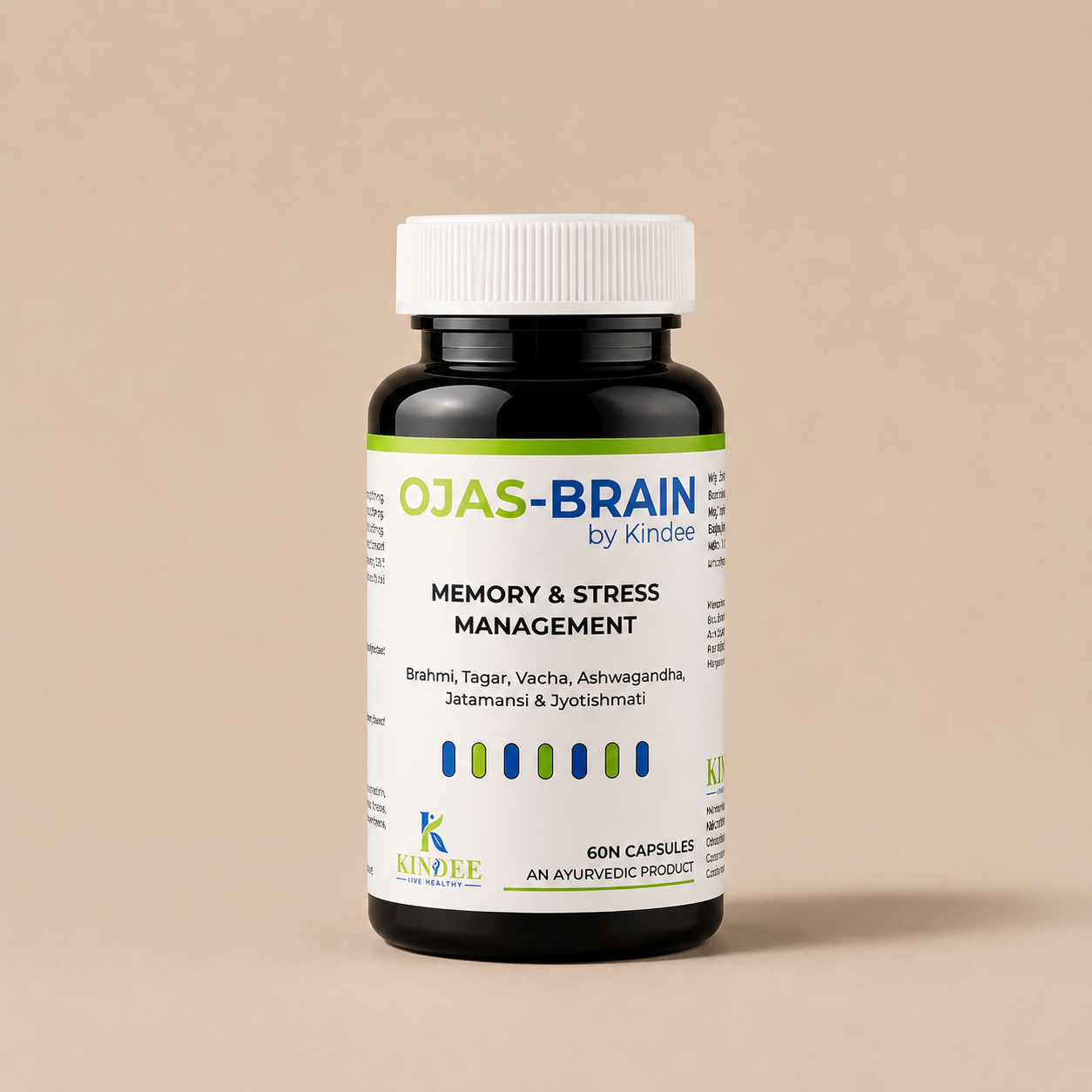 Ojas-Brain by Kindee — Ayurvedic Medicine for Stress, Anxiety & Cognitive Wellness