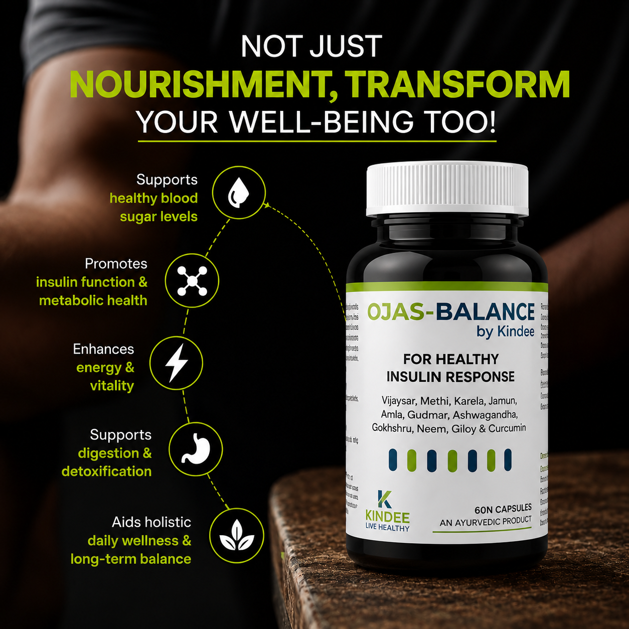 Ojas-Balance — Ayurvedic Support for Blood Sugar Wellness