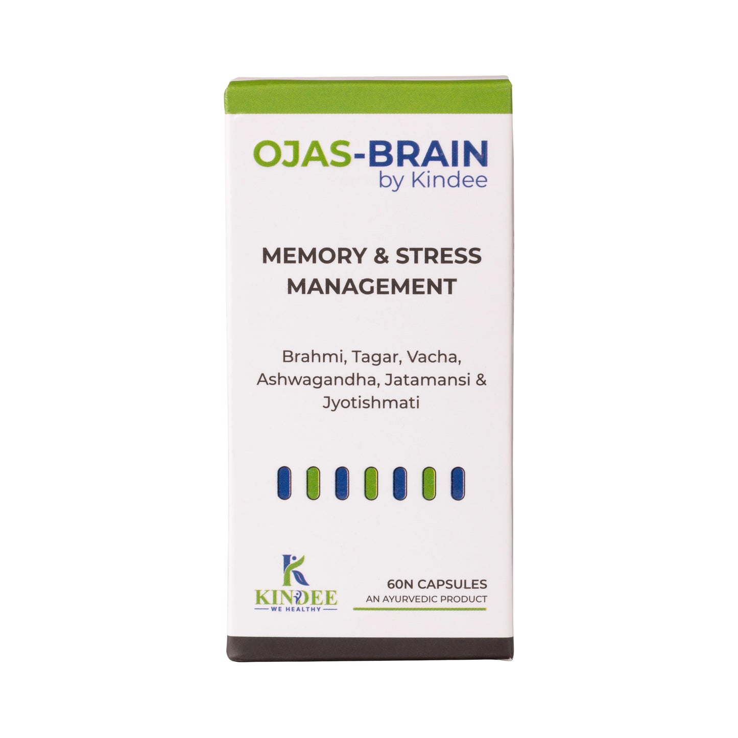 Ojas-Brain by Kindee — Ayurvedic Medicine for Stress, Anxiety & Cognitive Wellness