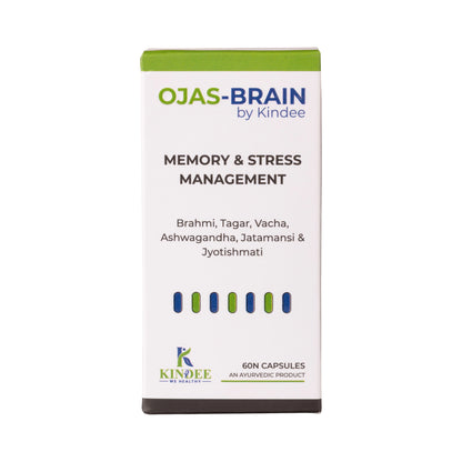 Ojas-Brain by Kindee — Ayurvedic Medicine for Stress, Anxiety & Cognitive Wellness