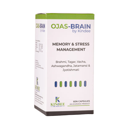 Ojas-Brain by Kindee — Ayurvedic Medicine for Stress, Anxiety & Cognitive Wellness