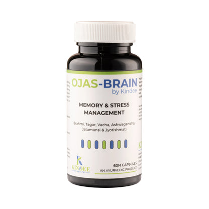 Ojas-Brain by Kindee — Ayurvedic Medicine for Stress, Anxiety & Cognitive Wellness