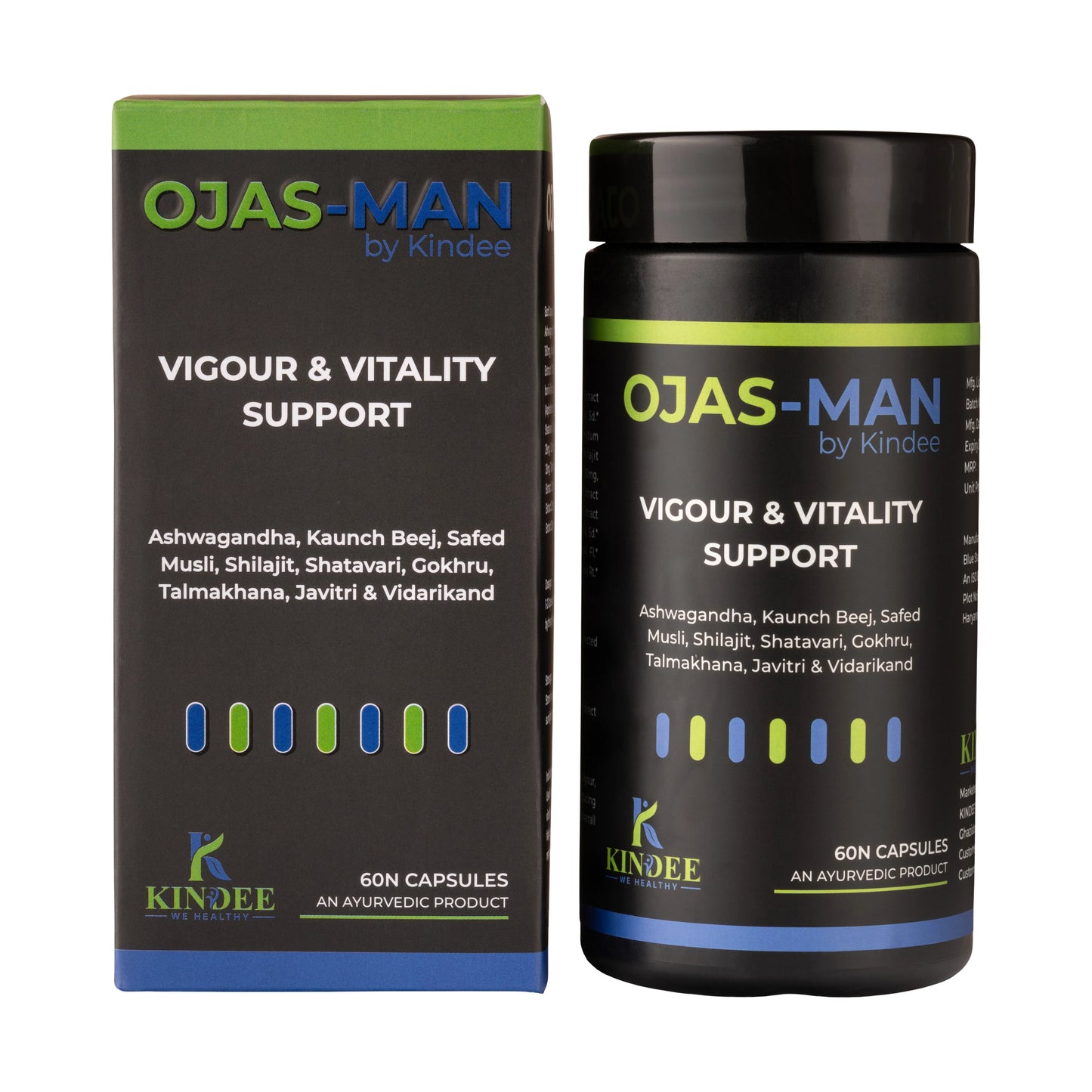 Ojas-Man by Kindee — Ayurvedic Sex Medicine for Male Sexual Wellness & Stamina Support