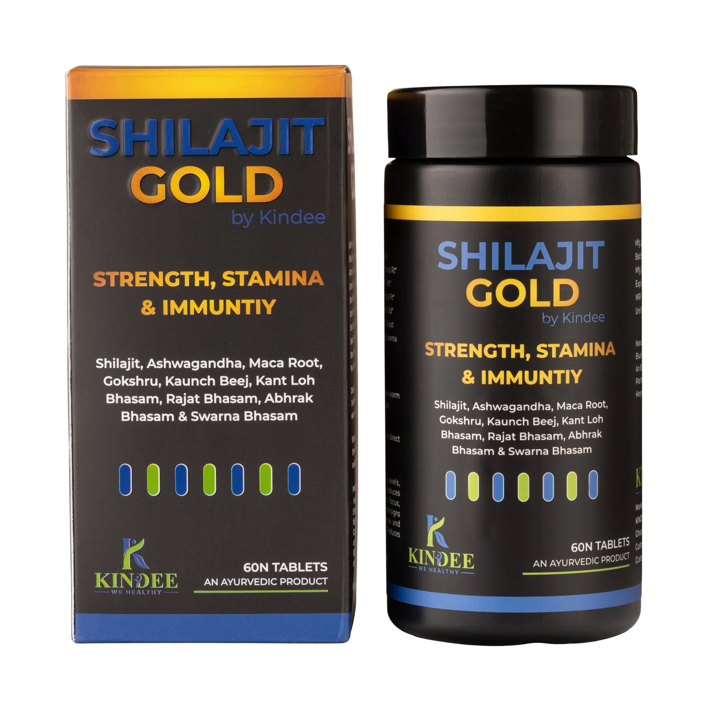 Shilajit by Kindee — Ayurvedic Shilajit Supplement for Stamina, Strength & Daily Energy