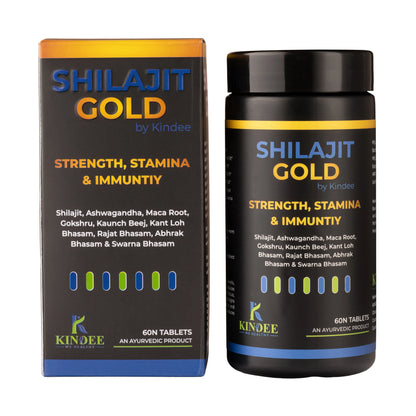 Shilajit by Kindee — Ayurvedic Shilajit Supplement for Stamina, Strength & Daily Energy