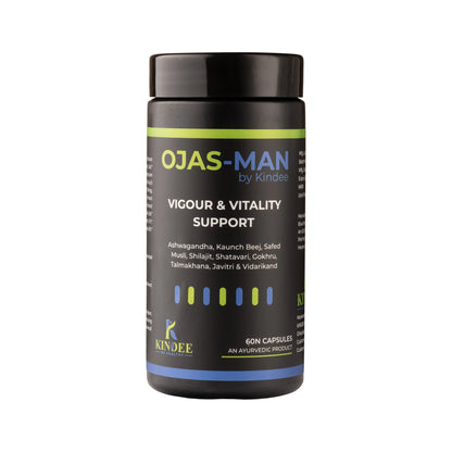 Ojas-Man by Kindee — Ayurvedic Sex Medicine for Male Sexual Wellness & Stamina Support